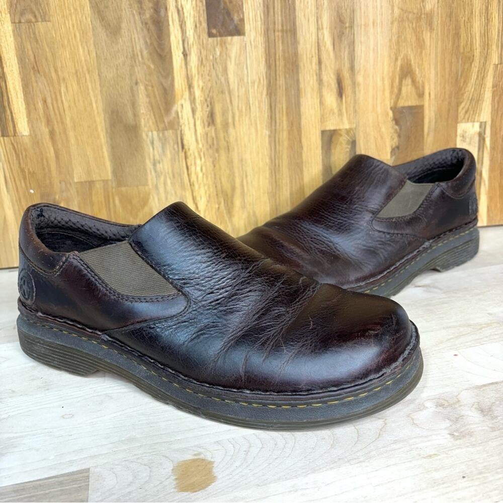 Dr. Martens Brown Leather Orsen Slip On Loafer 10